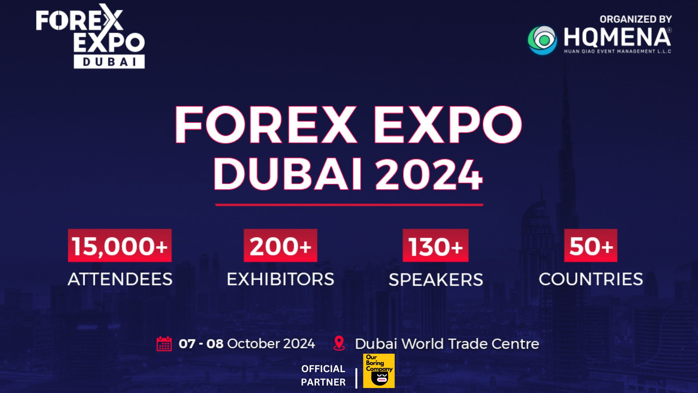 Forex Expo Dubai Set to Be World’s Largest Online Trading Event with Over 15,000 Attendees